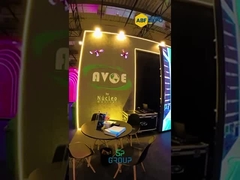 P3.91 3840Hz 야외 임대 LED 디스플레이 풀 컬러 스크린 커브 캐비닛 500x500mm
