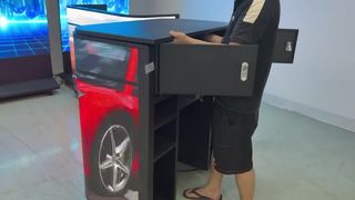 크리에이티브 AVOE LED 비디오 월 DJ 부스 LED 비디오 스크린