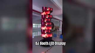 회전사각기둥 # 키네틱 LED 벽면 # 기계식 LED 디스플레이 # AVOE LED 아트 LED 스크린
