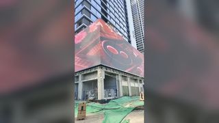 P6 야외 LED 디스플레이 경기장 방수 IP65