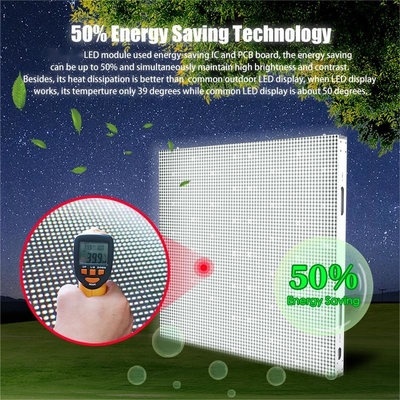 P5.7 고정된 야외 LED 화면 갱신 속도 3840Hz 8000cd/M2 밝기