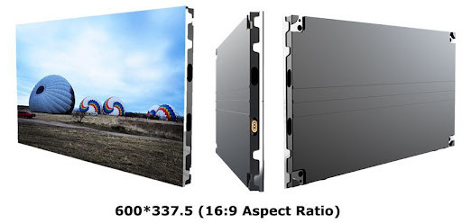 600*337.5mm 실내 LED 패널 HD 4K COB P0.9/P1.25 LED 교회용 비디오 벽