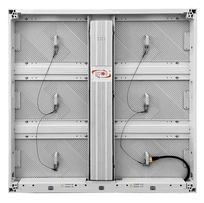 P10 LED 스크린 게시판 방수 알루미늄 캐비닛 960x960mm 23kg 10000K